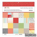Набор скрапбумаги Studio Calico - Snippets Paper Pad, размер 30х30 см, 24 листа