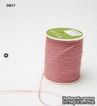 Шнур от May Arts - String/Burlap, цвет розовый, 1 мм, 90см