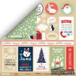 Лист двусторонней бумаги от Scrapmir - Карточки - Hello Christmas, 30x30см - ScrapUA.com