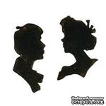 Лезвия Sizzix Movers &amp; Shapers Magnetic Die Set 2PK - Mini Silhouettes - ScrapUA.com