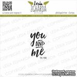 Акриловый штамп Lesia Zgharda You and Me ТА186 - ScrapUA.com