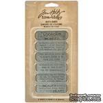 Полосы металлические от  Tim Holtz - Idea-ology -  Metal Quote Bands, 1,9x5,7 см