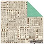 Лист скрапбумаги от Echo Park - Bingo, This &amp; That Graceful, 30х30 см - ScrapUA.com