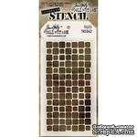 Маска Tim Holtz  - Stampers Annon Layered Stencil 4.125&quot;X8.5&quot; - Tiles - Плитка - ScrapUA.com