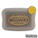 Чорнило для штампингу Tsukineko - Brilliance Pearlescent Galaxy Gold, великі - ScrapUA.com
