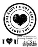 Набор акриловых штампов Technique Tuesday - I Love You Seal (TT-A-ILYS)