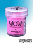 Пудра для эмбоссинга Wow Fluorescent Tickled Pink - Regular, 15 мл. - ScrapUA.com