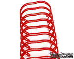 Спираль для биндера Zutter - Bind-It-All - цвет красный, 19 мм, 6 штук - ScrapUA.com