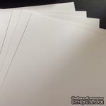 Лист картона Ice White, цвет белый, плотность 250 г/м,  А4, 1 шт. - ScrapUA.com