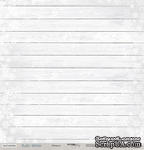 Лист односторонней бумаги для скрапбукинга от Scrapmir - Изморозь - Rustic Winter,  30x30см - ScrapUA.com