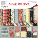 Набор двусторонней бумаги 30х30см от Scrapmir Sugar and Spice 10шт - ScrapUA.com