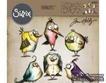 Лезвия Sizzix - Tim Holtz Alterations - Thinlits Die Set - 18 Pack - Bird Crazy, в наборе 18 ножей