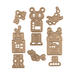 Ножи от Spellbinders – Die D-Lites Robots Etched Dies - ScrapUA.com