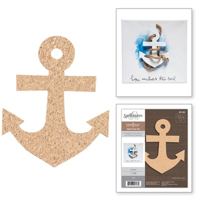 Ніж для вирубки від Spellbinders - ANCHOR CONTOUR STEEL RULE Dies