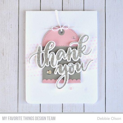 Ніж для вирубки My Favorite Things - Gift Tag Die-namics