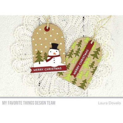 Ніж для вирубки My Favorite Things - Gift Tag Die-namics