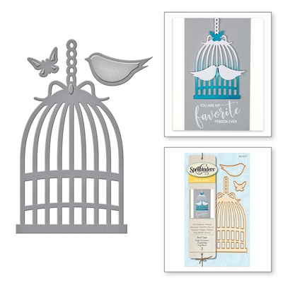 Ножі від Spellbinders - Bird Cage