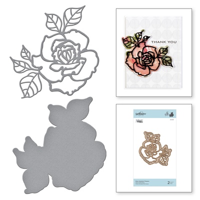 Ніж для вирубки від Spellbinders - Rosy Summer Flowers