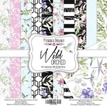 Набор скрапбумаги - Wild orchid, 30,5x30,5 см, ТМ Фабрика Декора