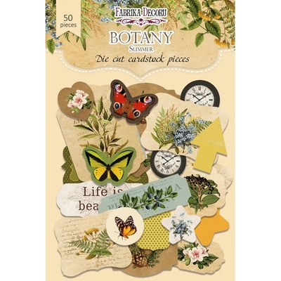 Высечки, коллекция Botany summer, 59 штук, ТМ Фабрика Декора
