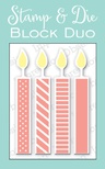 Ножі і штампи від Impression Obsession - Lg Candle Block