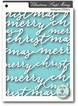Маска від Memory Box - Stensils - Script Merry