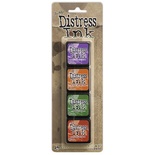 Набір штемпельних подушок Ranger - Distress Mini Ink Kit - Kit 15