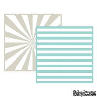 Набор папок для тиснения Lifestyle Crafts - QuicKutz - Stripe, 2 штуки