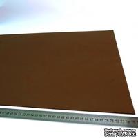 Папиросная бумага тишью 50х76 см  (слож.12,5 х 19см), цвет: коричневый