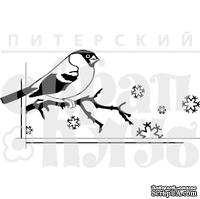 Штамп от Питерского Скрапклуба - Снегирь