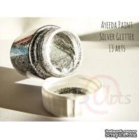 Краска 13arts - Ayeeda Paint - Silver Glitter - ScrapUA.com