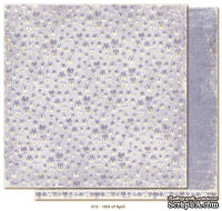 Двусторонний лист бумаги для скрапбукинга от Maja Design - Vintage Spring Basics - 10th of April, 30x30 см
