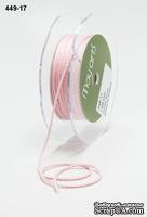Шнурочек Mini Cording - Pink, цвет: розовый, ширина 1 мм, 90 см