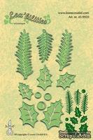 Лезвия от LeCreaDesign -  Holly leave, pine branches cut and embossing die