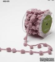 Лента Pom Pom String, ширина 1,2 см, 90 см, цвет сиреневый