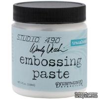 Паста для эмбоссинга Studio 490 Embossing Paste - Transluscent - ScrapUA.com