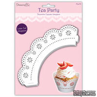Обертки - Tea Party Cupcake Wrappers - Love, 12 шт
