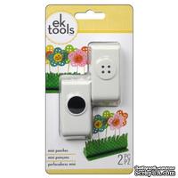Набор фигурных дыроколов EK Tools - Buttons And Holes, 2 штуки