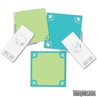 Набор угловых дыроколов EK Tools - Sentiment Mini Corner Set, 2 штуки