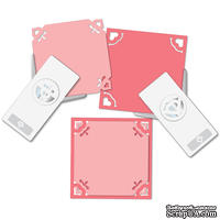 Набор угловых дыроколов EK Tools - King of Hearts Mini Corner Set, 2 штуки