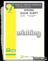 Нож от Birch Press Design - Wishing sugar script