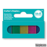 Цветные скобы от We R Memory Keepers - Crafters Staples, 1500 шт