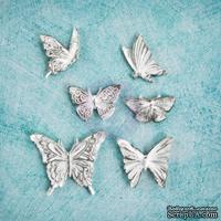 Гипсовые украшения от Prima - Ingvild Bolme- Butterfly Resins, 6 шт