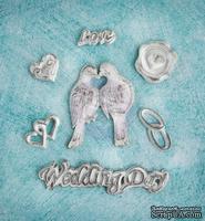 Гипсовые украшения от Prima - Ingvild Bolme- Wedding Resins, 7 шт