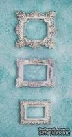 Гипсовые украшения от Prima - Ingvild Bolme- Square Frame Resins, 3 шт