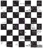 Штамп силиконовый фоновый от Prima - Checkered