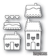 Ножи от Memory Box - Stitched heart Village