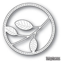 Лезвие от Memory Box - Modern Leaf Circle Frame