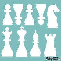 Чипборд от Вензелик - Шахматы 02, размер: 90*85 мм