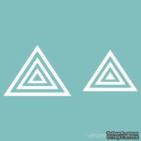 Чипборд от Вензелик - Набор треугольников, от 6 до 40 мм, размер: от 6 до 40 мм